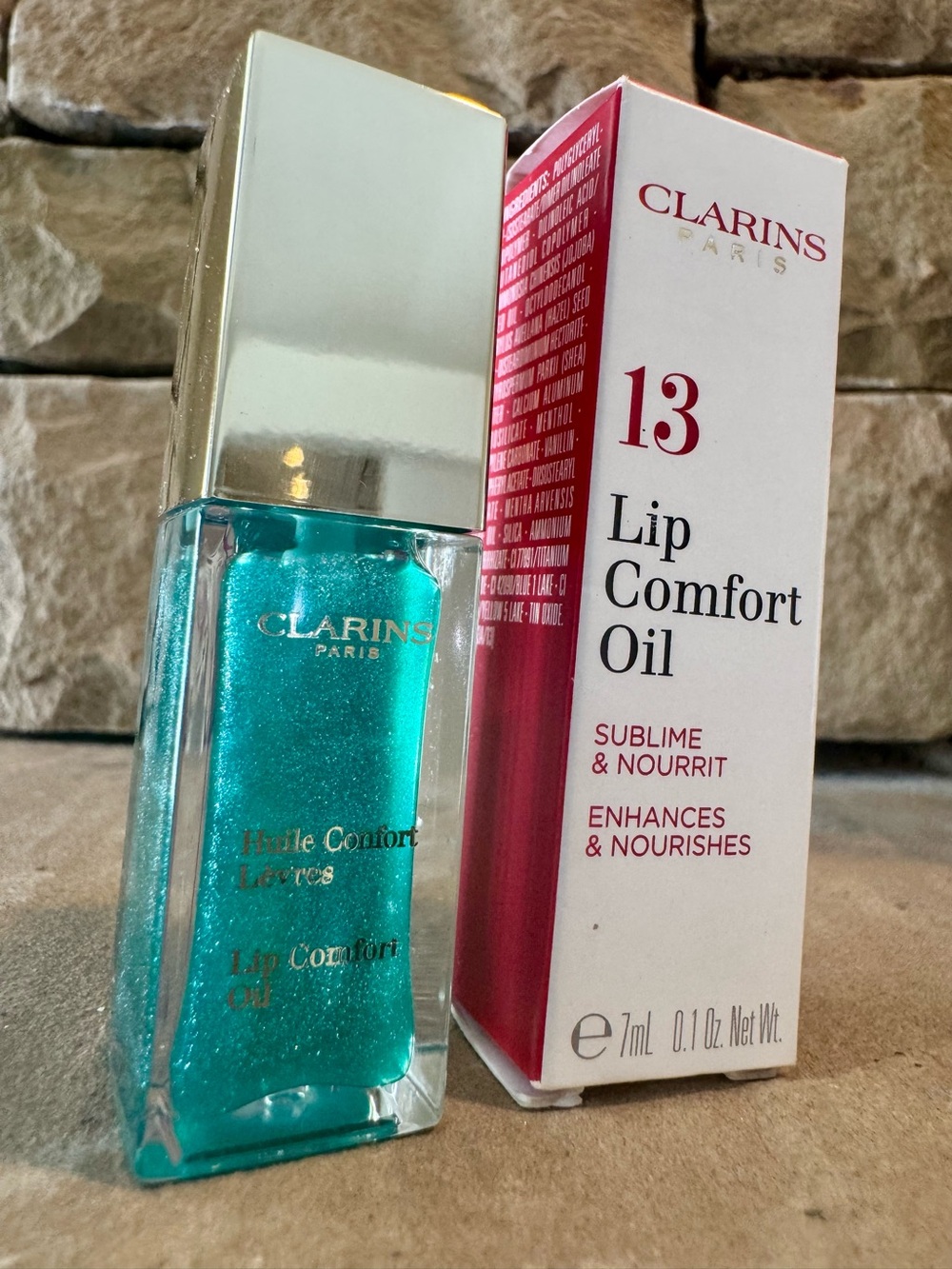 Clarins Lip Comfort Oil - 13 Mint Glam 7 mL - Picture 3 of 9